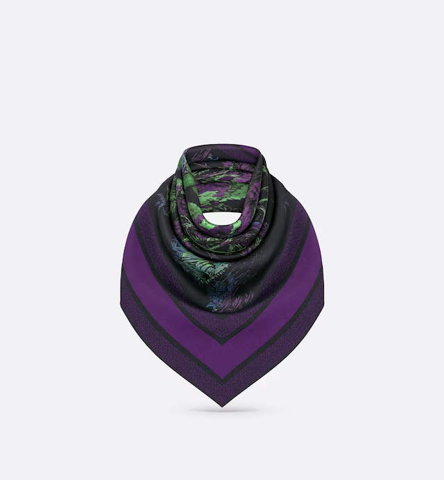 TOILE DE JOUY VOYAGE 90 SQUARE SCARF